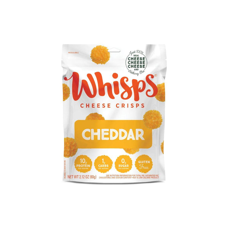 WHISPS Cheddar Cheese Crisps  (60g)
