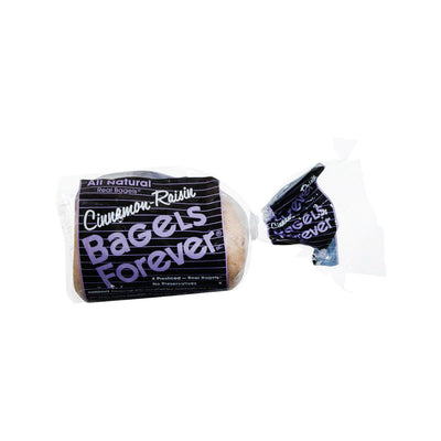 BAGELSFOREVER Cinnamon Raisin Bagels, 326g – Gourmet