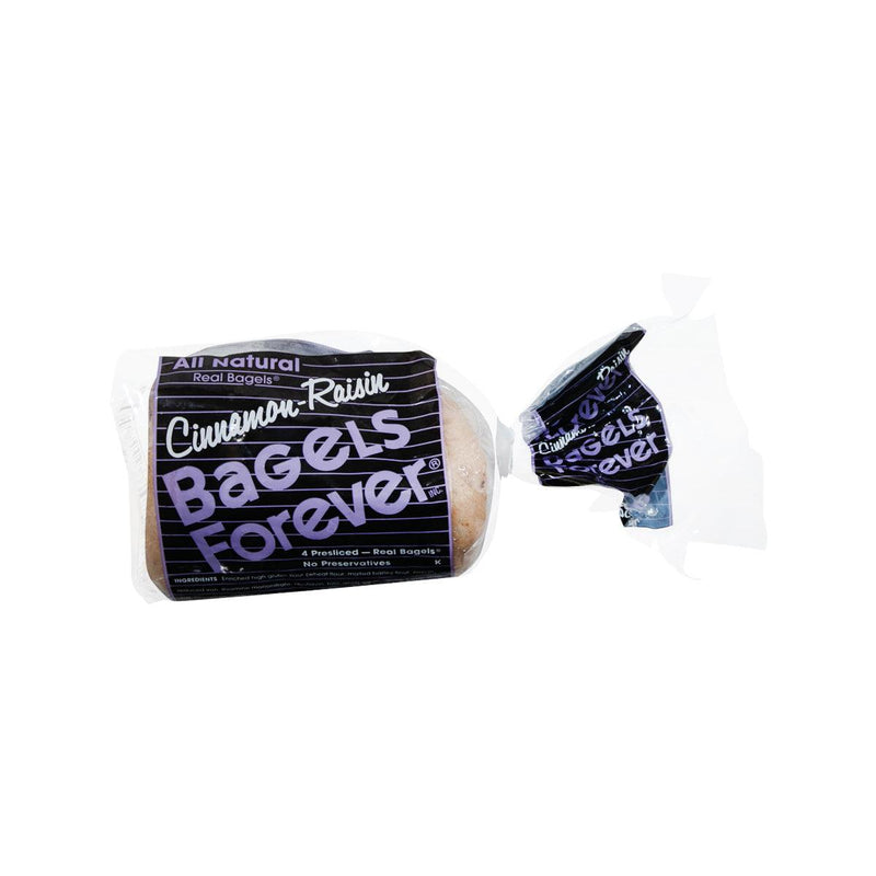 BAGELSFOREVER Cinnamon Raisin Bagels, 326g – Gourmet