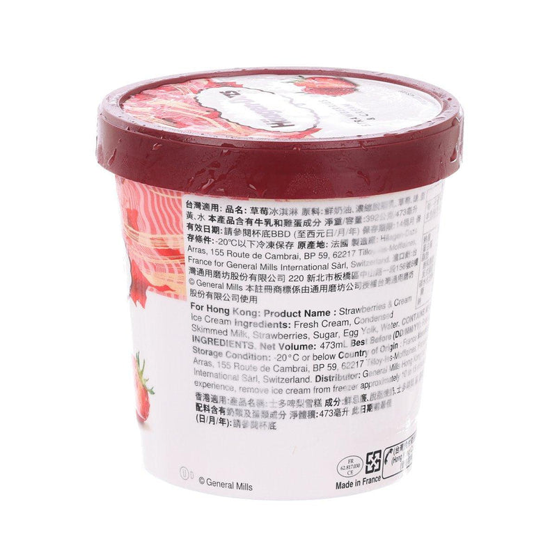 HAAGEN DAZS Ice Cream - Strawberry  (473mL)