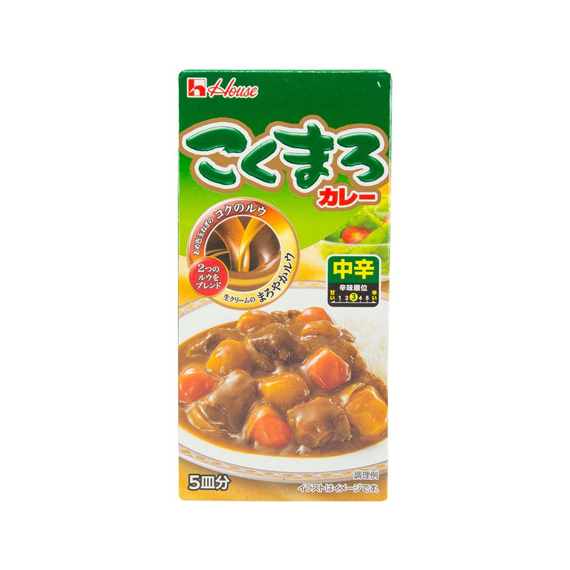 HOUSE Kokumaro Curry Roux - Medium Hot  (88g)