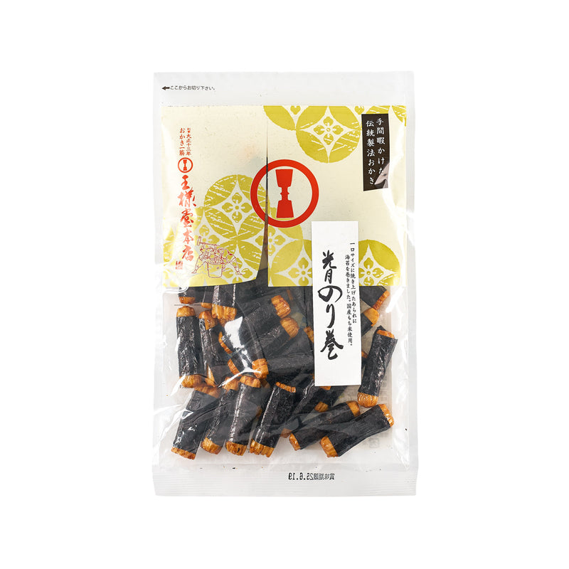 OSAMADOHONTEN Rice Cracker - Kozuki Seaweed Roll  (60g)