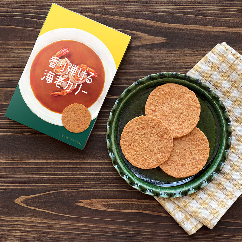 KEISHINDO Shrimp Curry Cracker  (6packs)