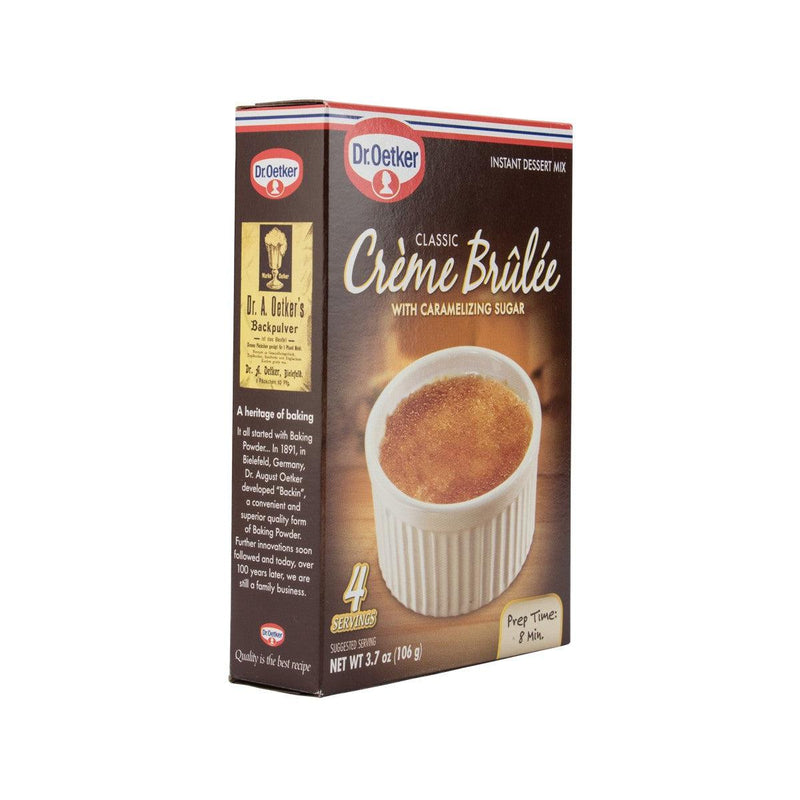 DR.OETKER Instant Dessert Mix - Classic Crème Brûlée  (106g)