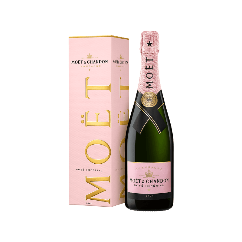 MOET & CHANDON Rose Imperial Brut NV NV (750mL)