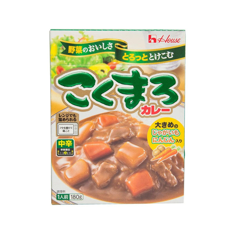 HOUSE Kokumaro Instant Curry - Medium Hot  (180g)