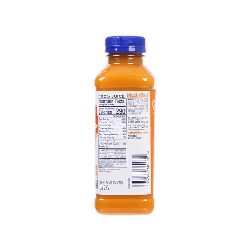 NAKED JUICE 100% Juice Smoothie - Mighty Mango  (450mL)