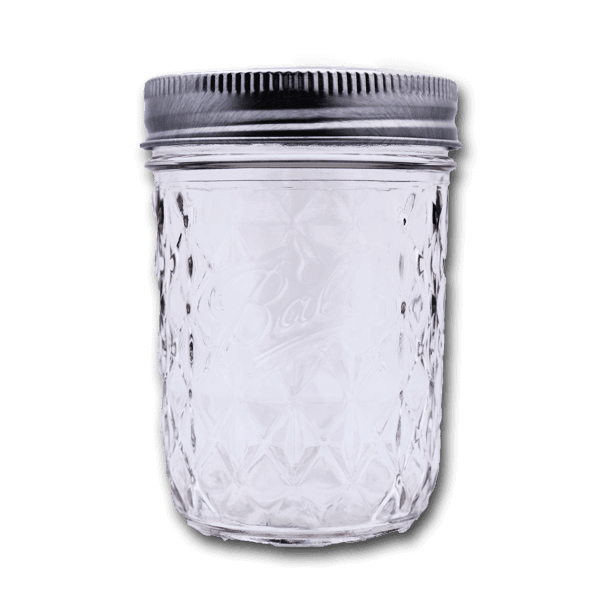 BALL Regular Mouth Quilted Crystal Jelly Jar 236mL