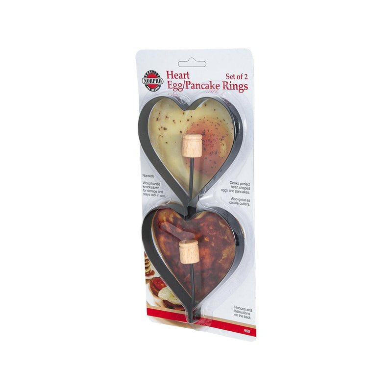 NORPRO Heart Pancake and Egg Ring