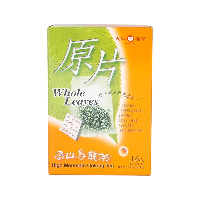 TEN REN Whole Leaves High Mountain Oolong Tea Bags  (54g) - city&