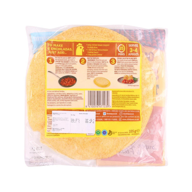 OLD EL PASO CORN TORTILLA  (335g)