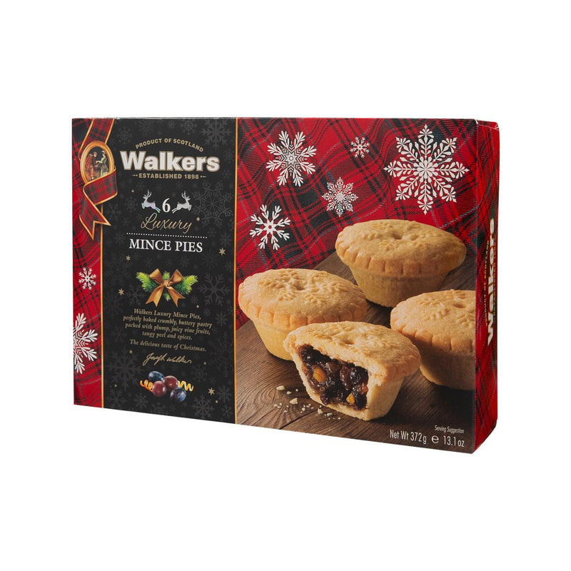 WALKERS Luxury Mincemeat Tarts  (372g) - city&