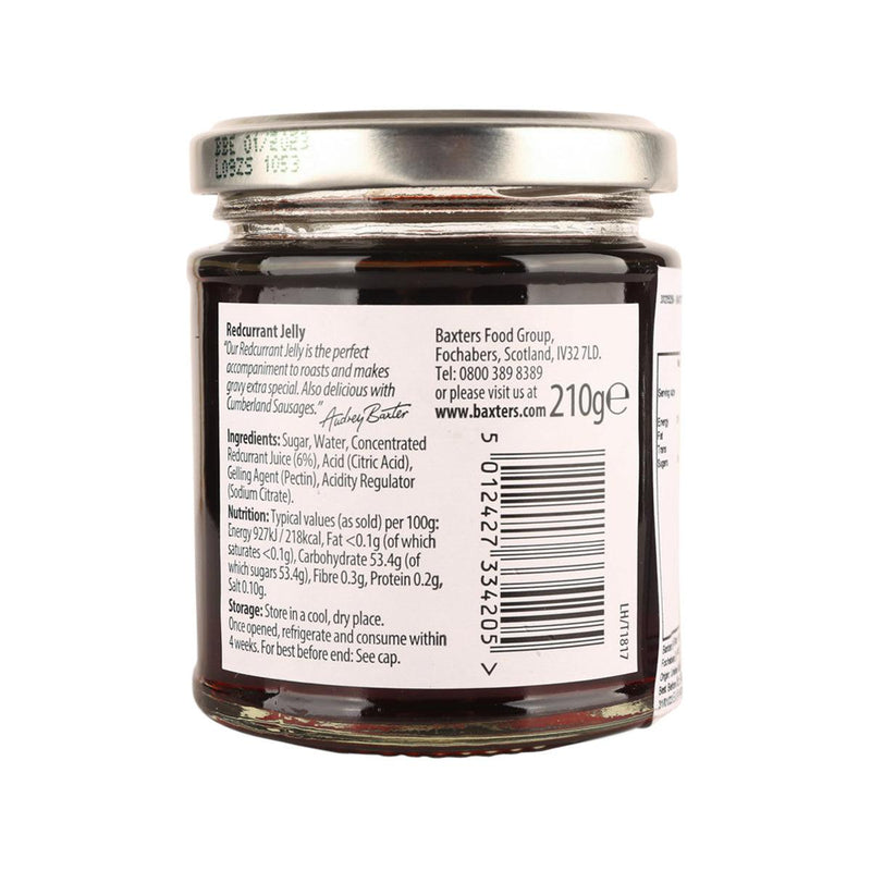 BAXTERS Red Currant Jelly (210g)