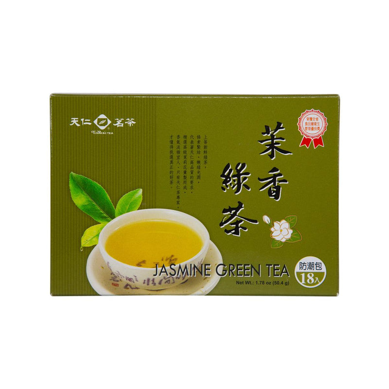 TEN REN Jasmine Green Tea Bags  (18pcs) - city&