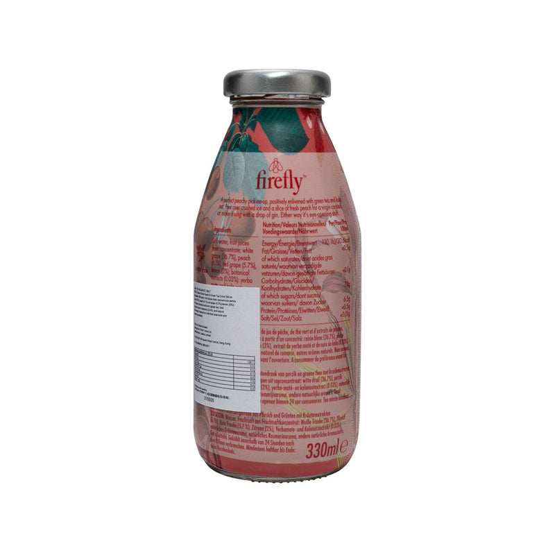 FIREFLY Natural Drink - Peach & Green Tea Drink  (330mL)