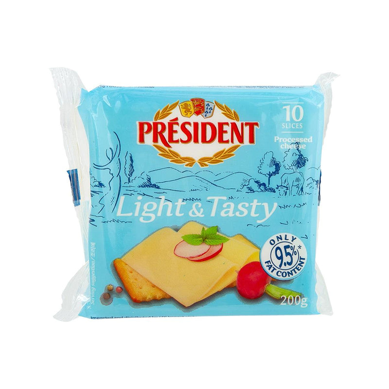 PRESIDENT 輕怡芝士片 (200g)