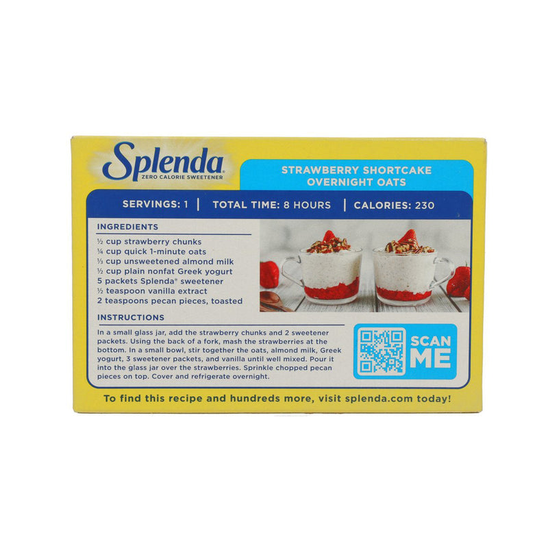 SPLENDA Zero Calorie Sweetener® - Packets  (100g)