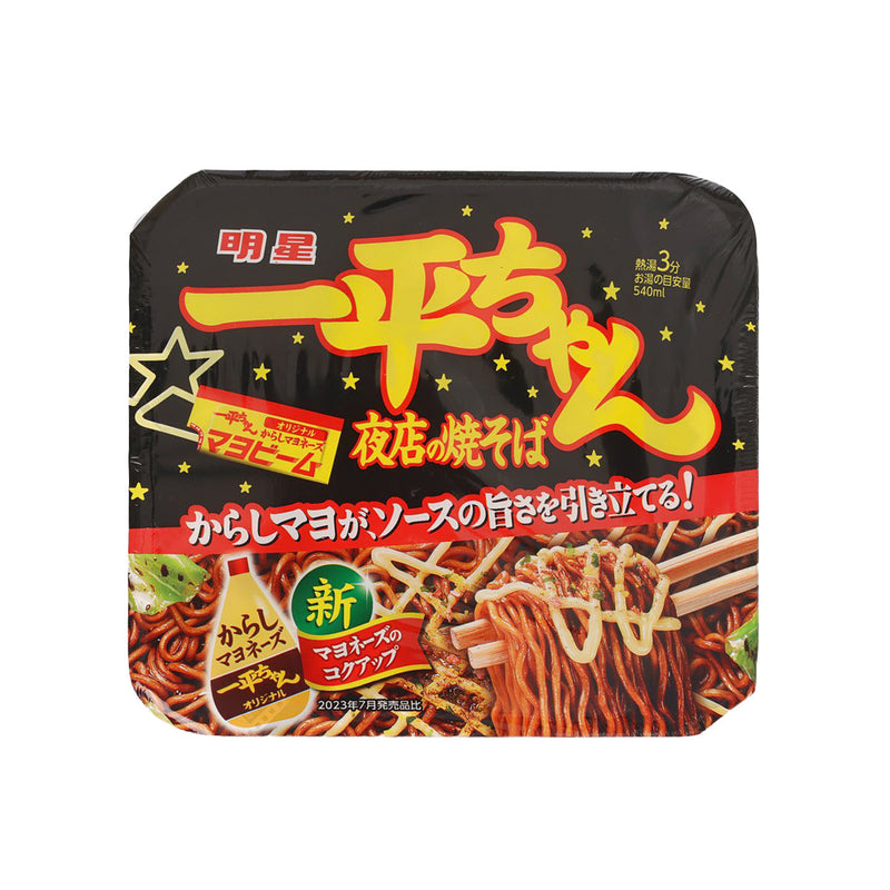 MYOJO Ippeichan Night Market Fried Noodles - Mustard Mayonnaise Flavor  (135g)