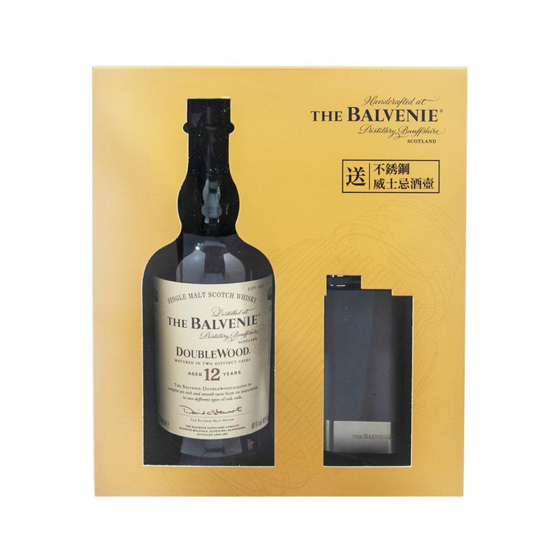BALVENIE 12YO Doublewood (Gift Pack) 700mL (700mL)