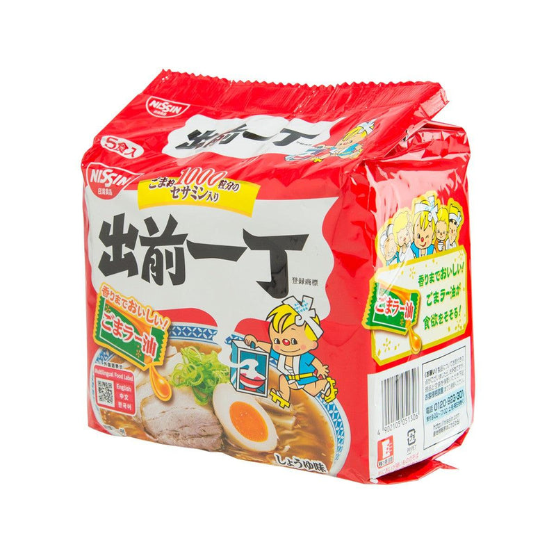 日清食品 出前一丁 醬油拉麵 5包裝