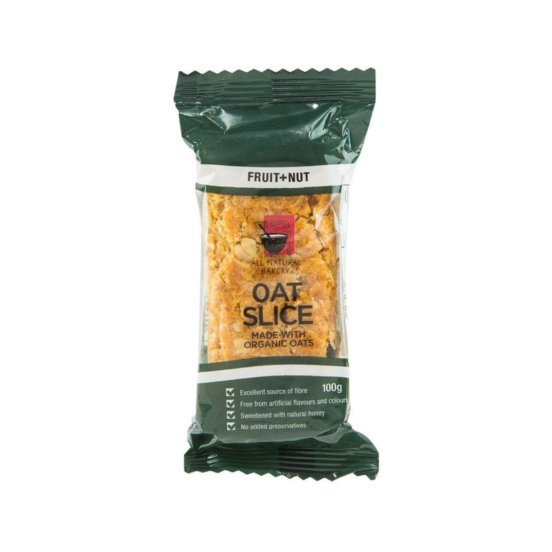 ALL NATURAL BAKERY Oat Slice - Fruit & Nut  (100g)