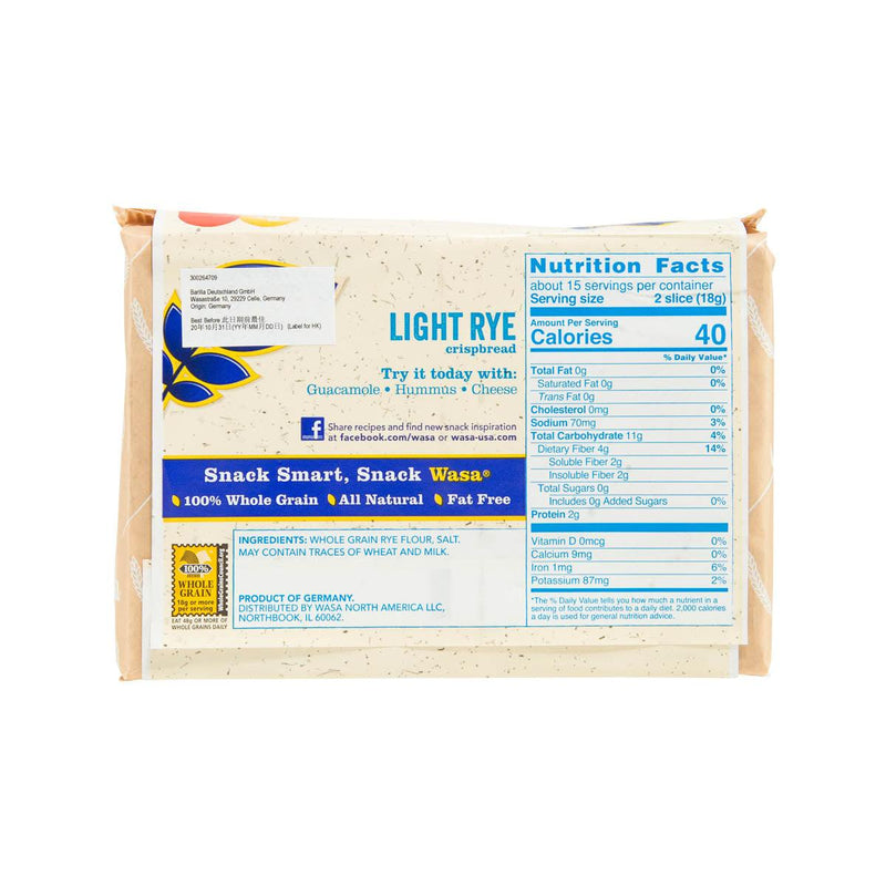WASA Light Rye Crispbread  (270g) - city&
