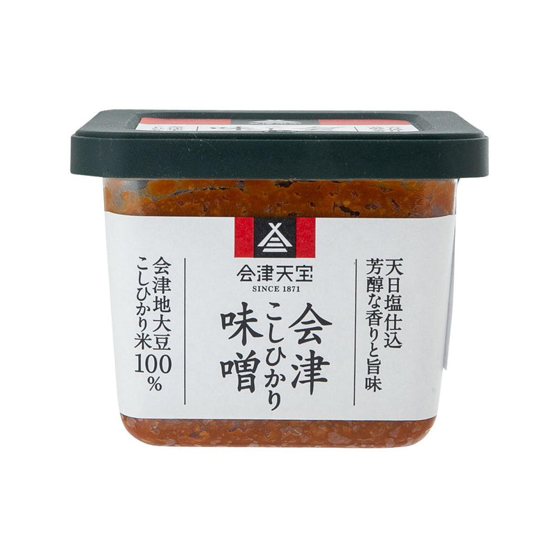 會津天宝 越光白米味噌  (500g)