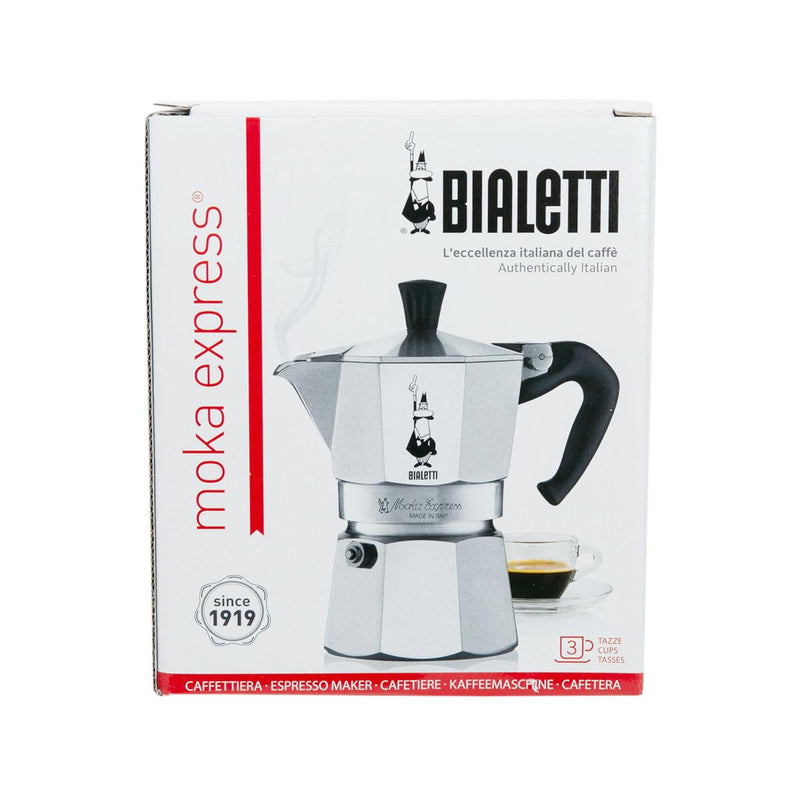 BIALETTI 3 Cup Aluminum Coffee Maker Moka