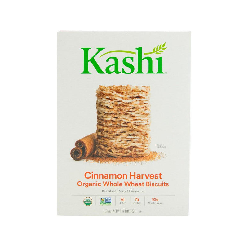 KASHI Organic Whole Wheat Biscuits - Cinnamon Harvest  (397g)