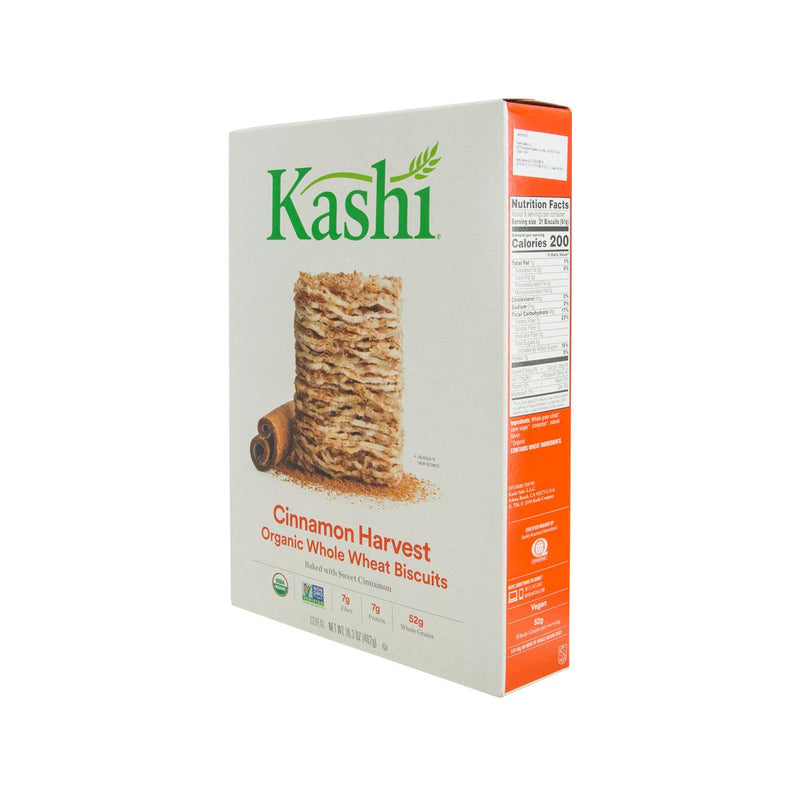 KASHI Organic Whole Wheat Biscuits - Cinnamon Harvest  (397g)