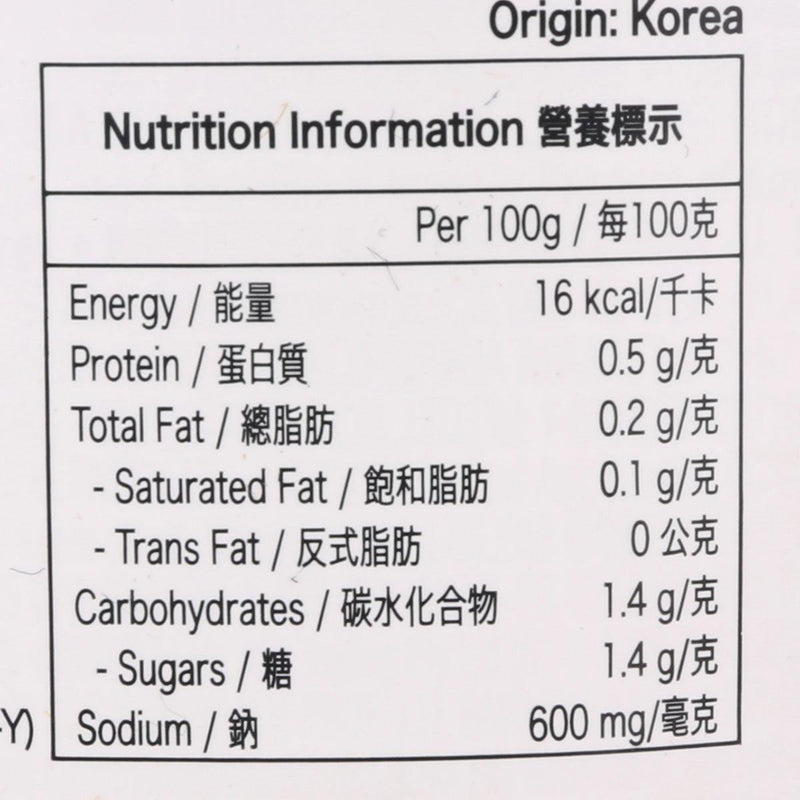 CHONGGA 白泡菜 (500g)