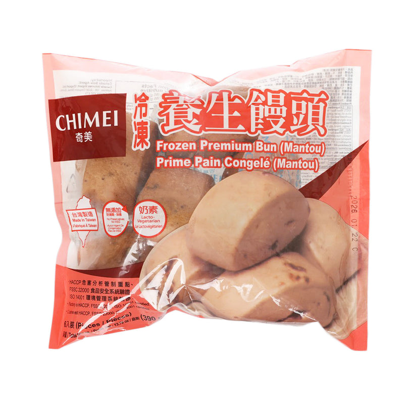 奇美 冷凍養生饅頭 (6pcs)