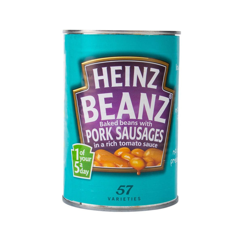 HEINZ Baked Beans with Pork Sausages in Tomato Sauce  (415g)