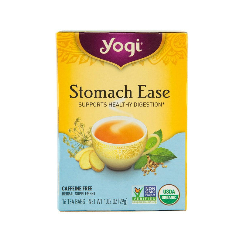 YOGI TEA Stomach Ease Organic Herbal Tea Bags  (29g) - city&