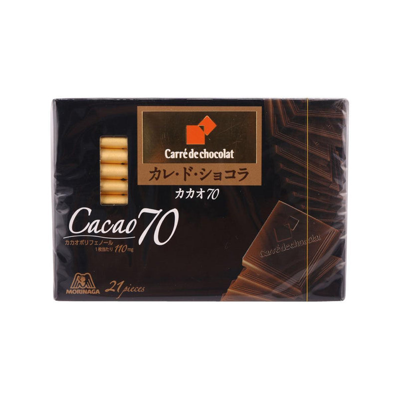 MORINAGA Carre de Chocolate (Cacao 70) (86g)
