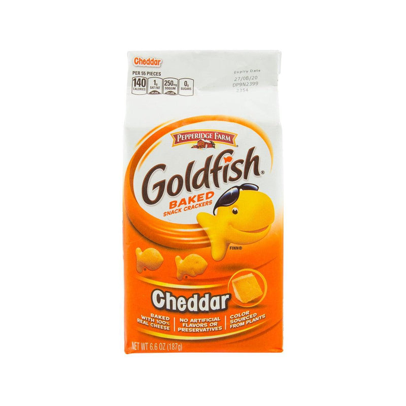 PEPPERIDGE FARM Goldfish Cheddar Crackers  (187g)