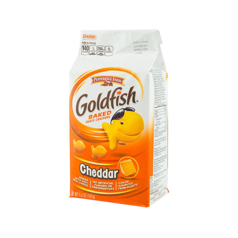 PEPPERIDGE FARM Goldfish Cheddar Crackers  (187g)