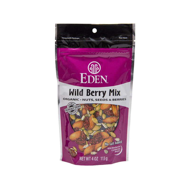 EDEN Organic Wild Berry Mix - Nuts, Seeds & Berries  (113g)