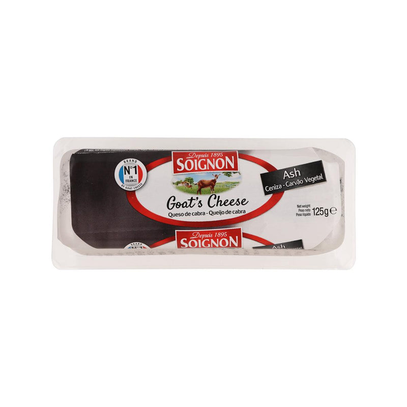 SOIGNON Goat Cheese with Ash  (125g)