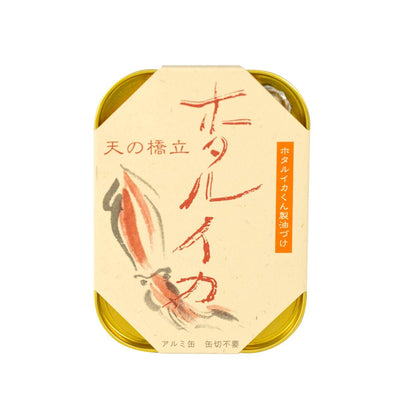 TAKENAKA KANZUME Amanohashidate Smoked Firefly Squid in Oil  (95g) - city'super E-Shop