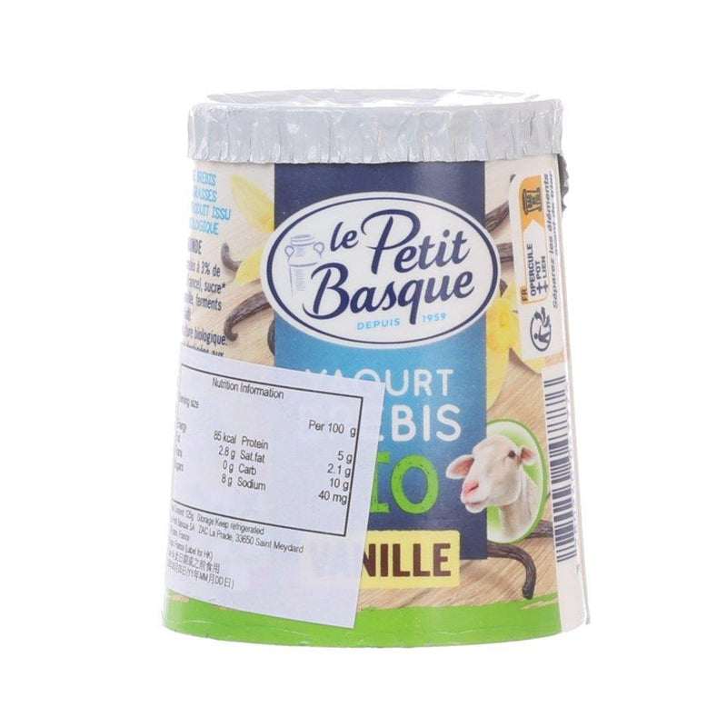 LE PETIT BASQUE 有機雲呢拿味羊奶乳酪 (125g)