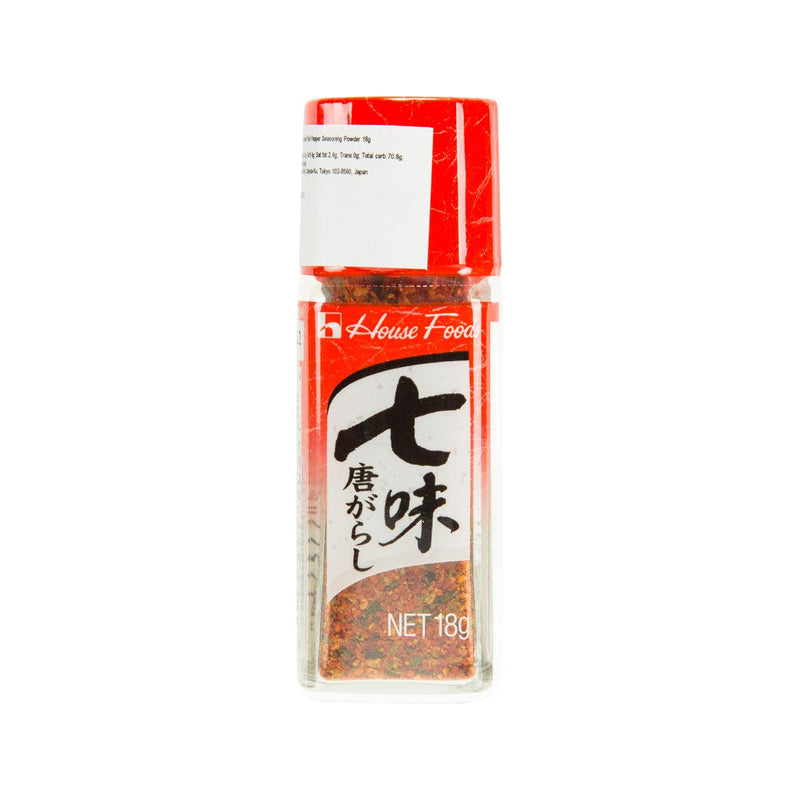 HOUSE Shichimi Togarashi Red Pepper Seasoning Powder  (18g)