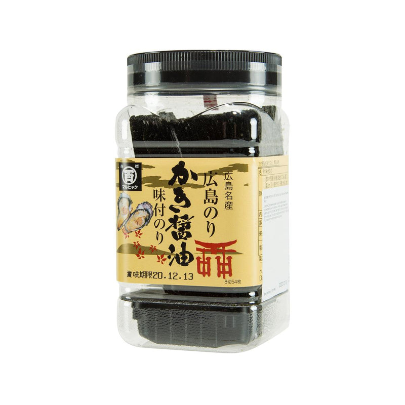 HIROSHIMA NORI Oyster Soy Sauce Seasoned Seaweed  (48pcs)