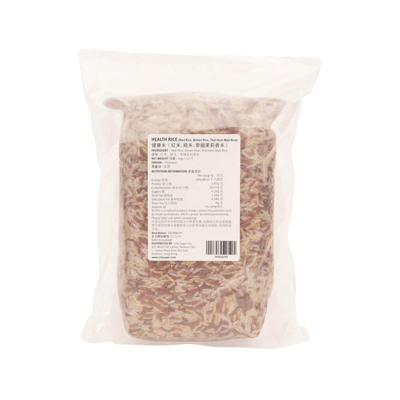 CITYSUPER Health Rice (Red Rice, Brown Rice, Thai Hom Mali Rice)  (1kg)