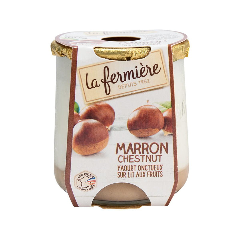 LA FERMIERE Creamy Vanilla Yogurt on Chestnut Spread  (160g)