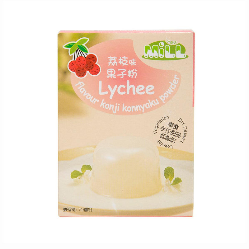 MILL Lychee Flavor Konji Konnyaku Powder  (100g)