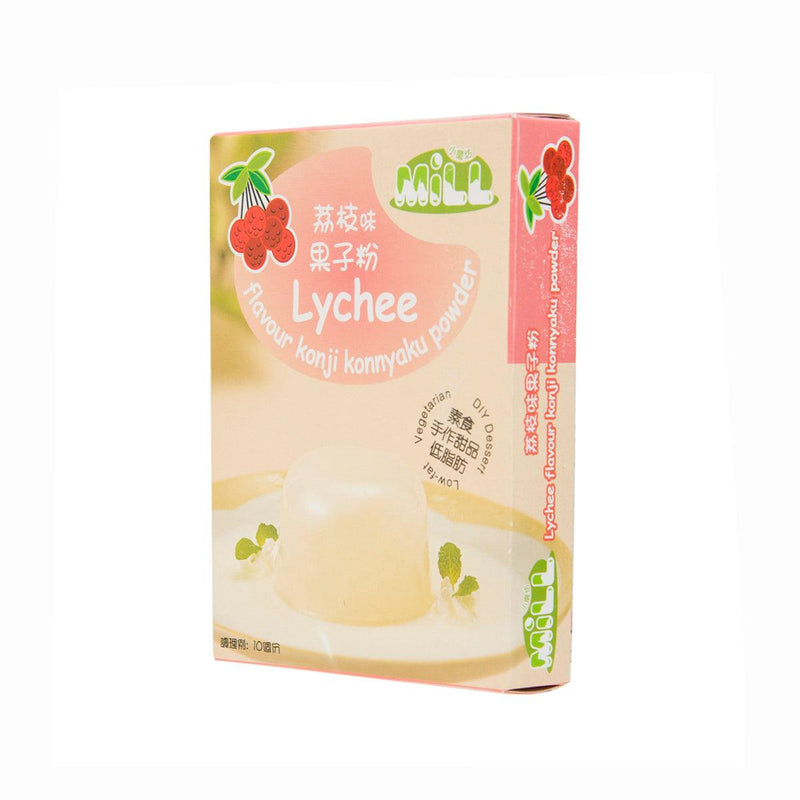 MILL Lychee Flavor Konji Konnyaku Powder  (100g)