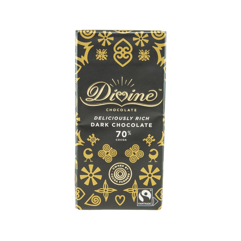 DIVINE 70%黑朱古力 (90g)