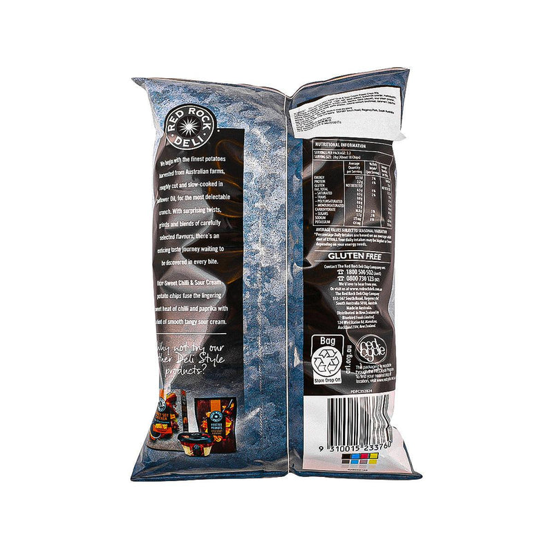 RED ROCK DELI Sweet Chilli & Sour Flavoured Cream Potato Chips  (90g)