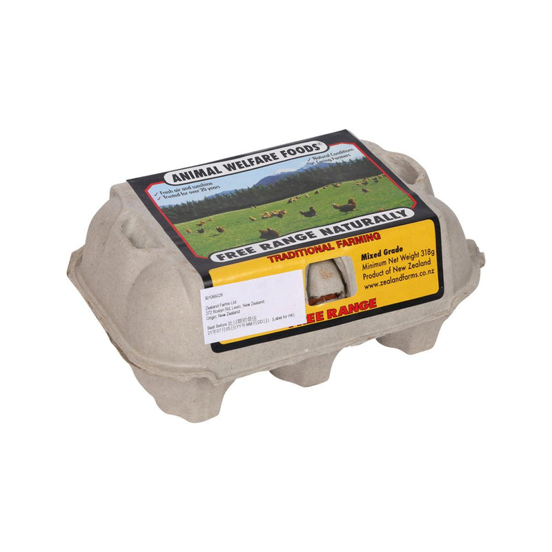 ZEALAND FARMS Animal Welfare Free Range Eggs  (6pcs)